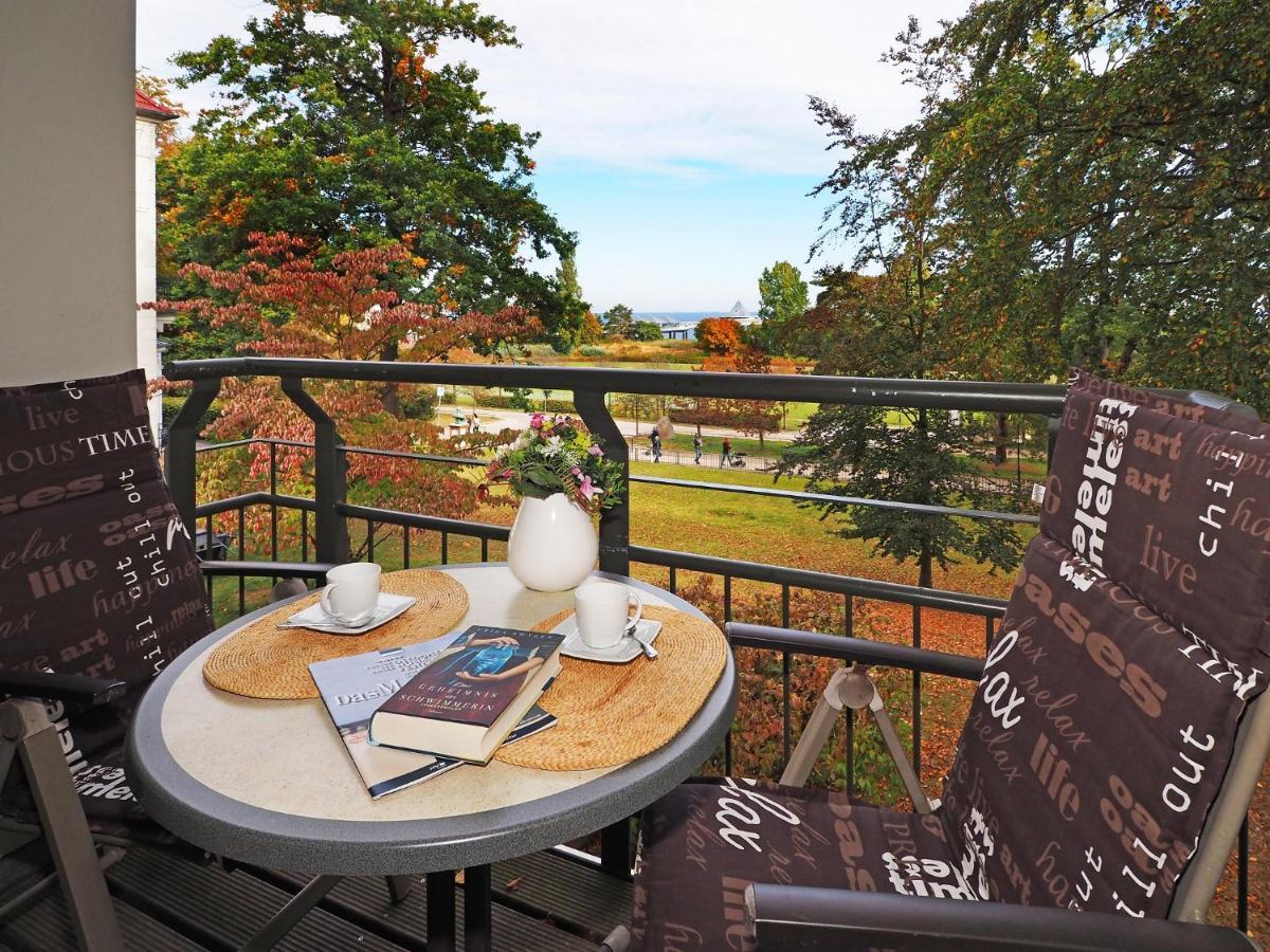 Kaiservillen Heringsdorf - Ferienwohnung Mit 1 Schlafzimmer Und Balkon Dr4 Екстериор снимка