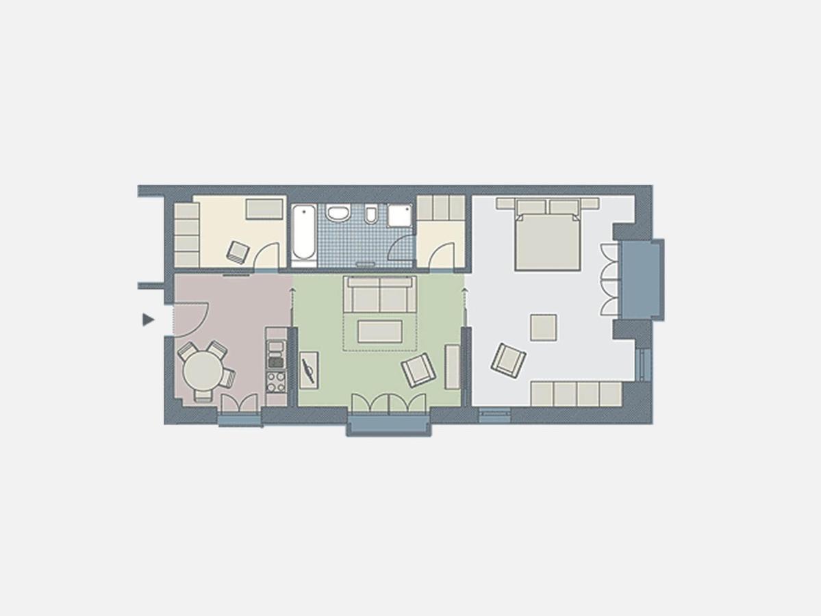Kaiservillen Heringsdorf - Ferienwohnung Mit 1 Schlafzimmer Und Balkon Dr4 Екстериор снимка