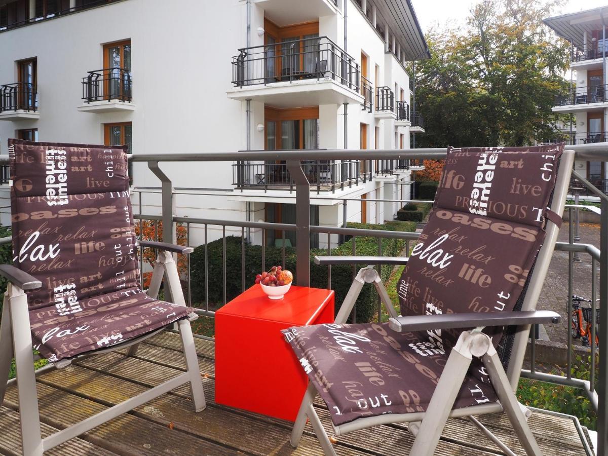 Kaiservillen Heringsdorf - Ferienwohnung Mit 1 Schlafzimmer Und Balkon Dr4 Екстериор снимка